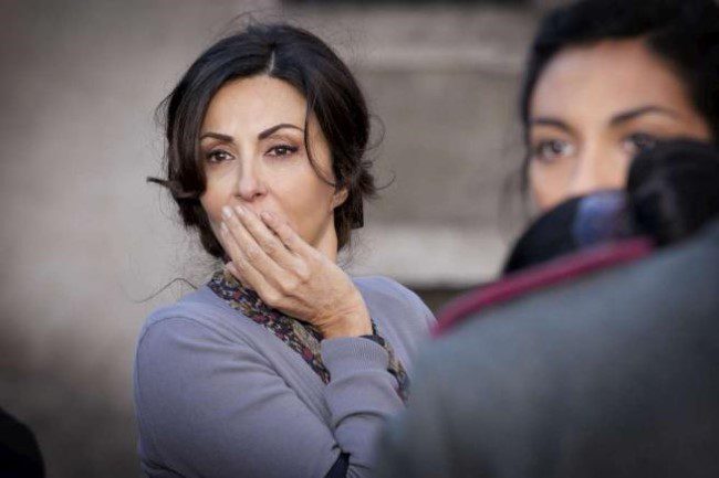 Baciamo le mani, Sabrina Ferilli in una scena. Fonte Ufficio Stampa.