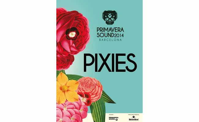 Pixies ospiti al Primavera sound 2014 di Barcellona