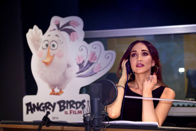 Chiara Francini doppia Angry Birds