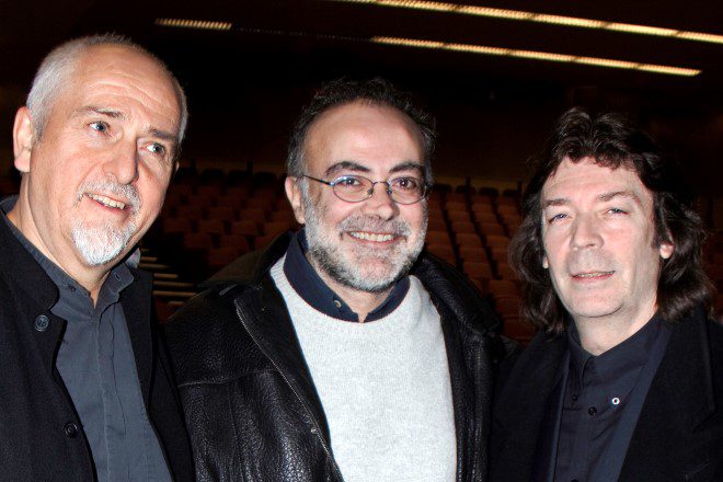 Peter Gabriel, Mario Giammetti e Steve Hackett