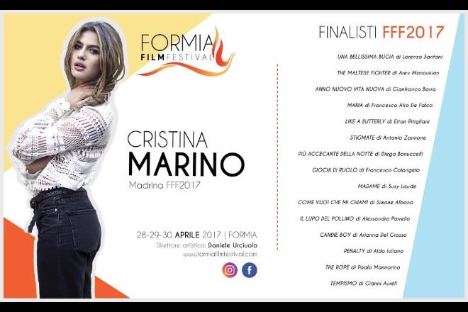 Cristina Marino per Formia Film Festival 2017