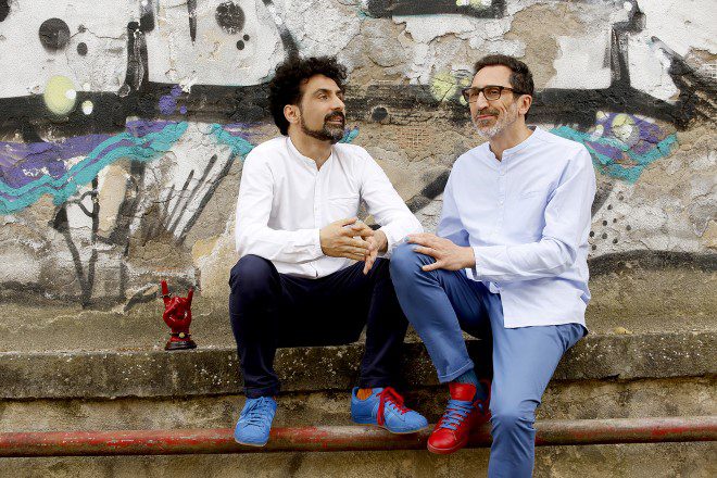 South Designers, Antonio Fresa e Fabrizio Fiore. Foto Ufficio Stampa.
