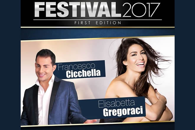 Festival 2017 - Elisabetta Gregoraci e Francesco Cicchella