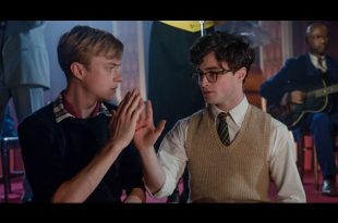 Una scena di Giovani Ribelli - Kill Your Darlings, opera prima di John Krokidas con Daniel Radckliffe.