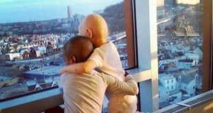 Bambine malate di cancro