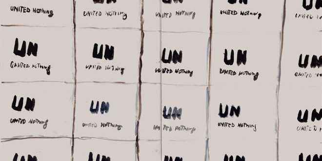 R_vedovamazzei, UN United Nothing, 2015 (studio per dipinto su mattonelle di ceramica)
