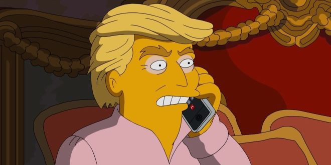 Donald Trump da I Simpson