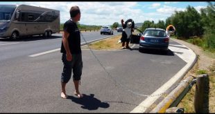 Remì Gaillard protesta per gli animali