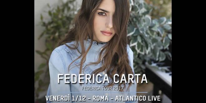 Federica Carta - Tour 2017