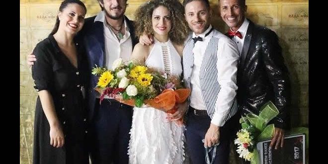 In foto Giuseppe Ferraro, Paolo Ruffini, Mafalda Ferraro e Francesco Capodacqua. Foto di Art Show Dance Academy.