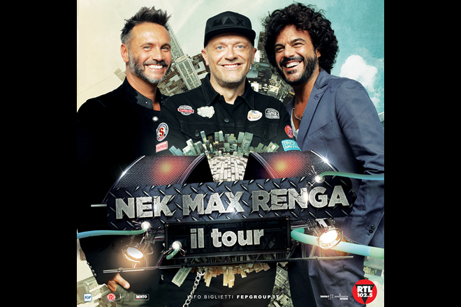 Nek Max Renga il tour