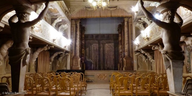 Foto di Marco Baciocchi. Fonte pagina Facebook Teatro Storico di Villa Mazzacorati-Aldrovandi dove si terra Le Nozze di Figaro.