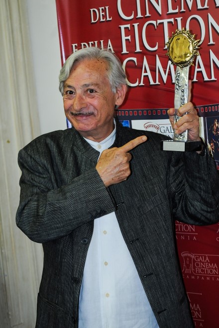 Leo Gullotta premiato al Galà del Cinema e della Fiction 2017. Foto di Sirolesi.