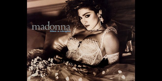 La copertina di Like a Virgin di Madonna