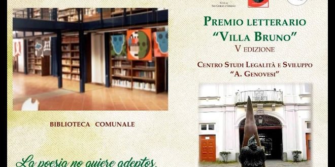 Premio Letterario Villa Bruno 2017