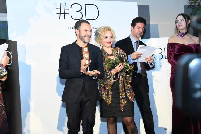 La premiazione di Massimiliano Gallo per 3DMagazine