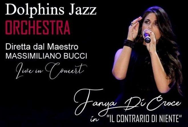Fanya Di Croce live con la Dolpins Jazz Orchestra