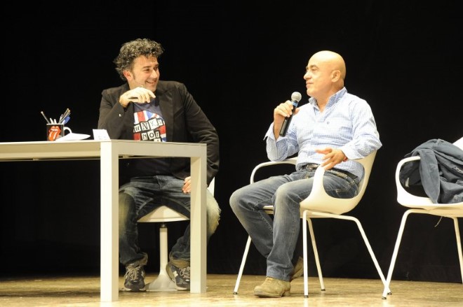 Andrea Vasumi con Paolo Cevoli per CialtroNight