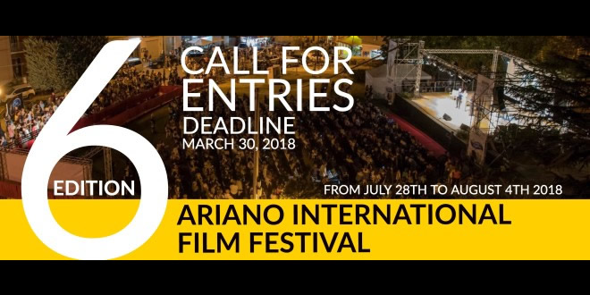 Ariano International Film Festival - Bando 2018