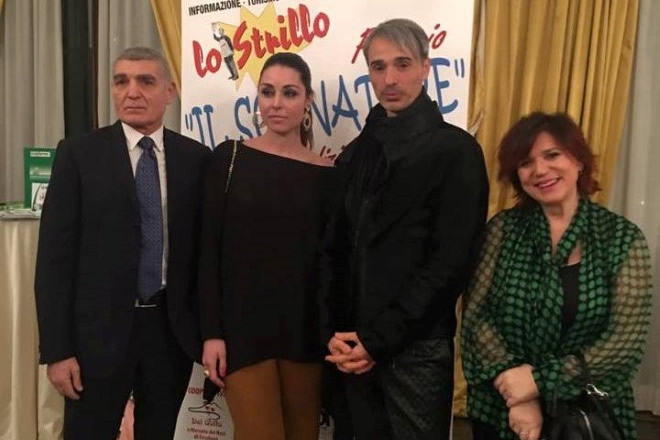 Patrizio Oliva, Miriam Candurro, Gianni Molaro, Gabriella Buontempo al Premio Il Sognatore 3a edizione