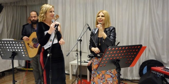 Lorenza Licenziati presenta Shara durante la serata Instagusto per Le Eccellenze dei Sensi