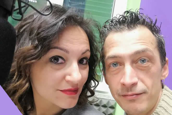 Francesco Palmieri e Rosanna Bennardo. Foto da Facebook.