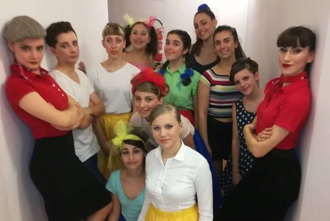 Giovani attori di Luglio in Musical. Foto fornita da Ufficio Stampa.