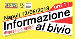 Voce ai Giornalisti. Manifestazione a Napoli