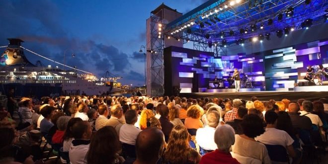 L'arena del Mare che ospita la finale del Gran Gala del Premio Charlot 2018. Foto da Ufficio Stampa.