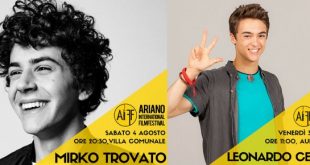 Mirko Trovato e Leonardo Cecchi ad Ariano International Film Festival 2018