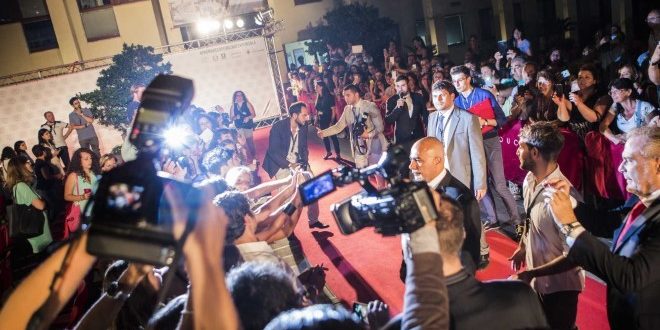 Red Carpet del Social World Film Festival. Foto da Ufficio Stampa