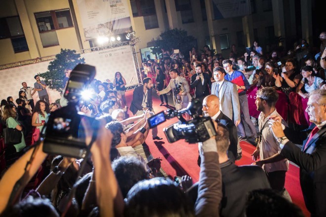 Red Carpet del Social World Film Festival. Foto da Ufficio Stampa