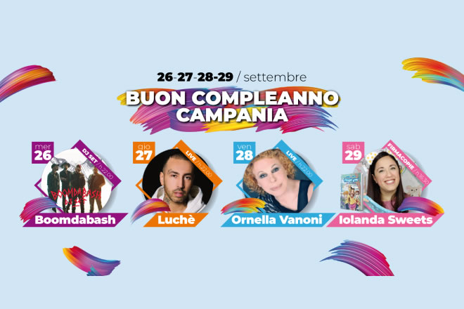 Eventi settembre al Centro Commerciale Campania