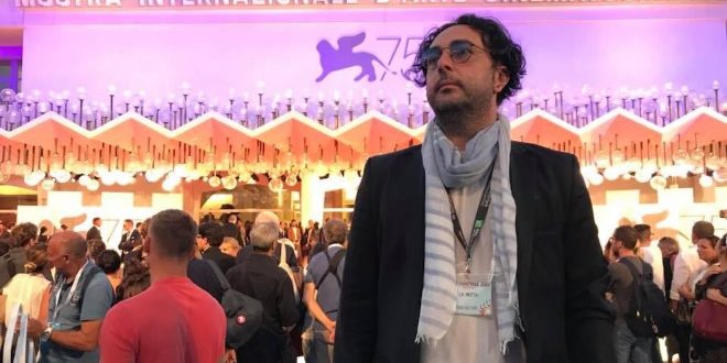 James La Motta, regista di Stendhal a Venezia. Foto da Facebook.