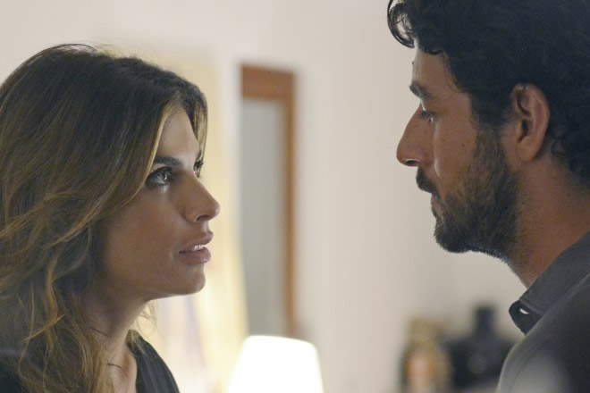 Elisabetta Canalis e Michele Rosiello. Foto da Ufficio Stampa