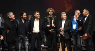 Emanuele Conte, vincitore del Premio Pierangelo Bertoli edizione 2023 - Nuovi cantautori. Foto di Corrado Corradi