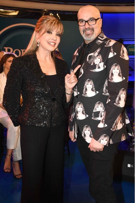 Giovanni Ciacci e Milly Carlucci