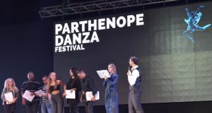 Un momento delle premiazioni di Parthenope Danza Festival 2018
