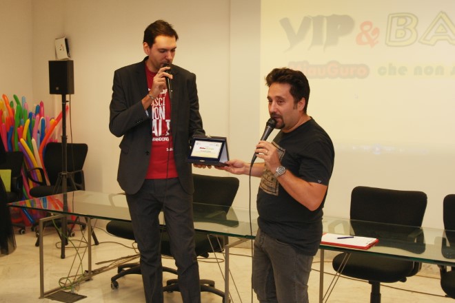 Il premio ad Alessandro Bolide