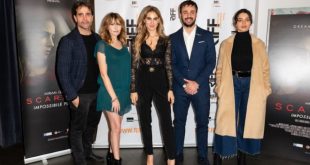 Ivan Castiglione, Loredana Cannata, Miriam Galanti, Gianclaudio Caretta, Angela Pepi alla prima di Scarlett. Foto di Andrea Bracaglia