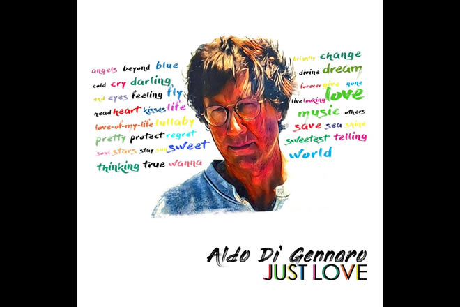 La copertina del disco Just Love di Aldo di Gennaro
