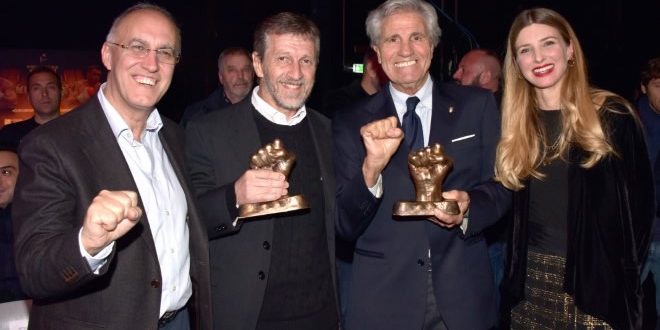 Premi Cinema e Boxe. Foto da Ufficio Stampa