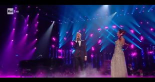 Claudio Baglioni e Serena Rossi al Festival di Sanremo 2019