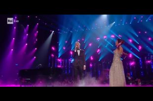 Claudio Baglioni e Serena Rossi al Festival di Sanremo 2019