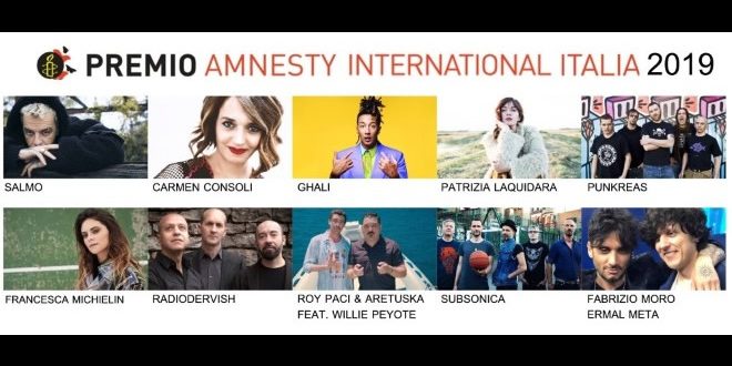 Premio Amnesty International Italia 2019