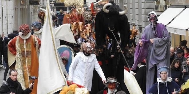 Un momento del Carnevale di Venezia 2018. Foto da Ufficio Stampa
