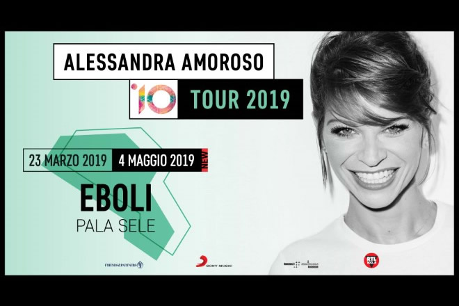 Alessandra Amoroso - 10 tour al Palasele di Eboli