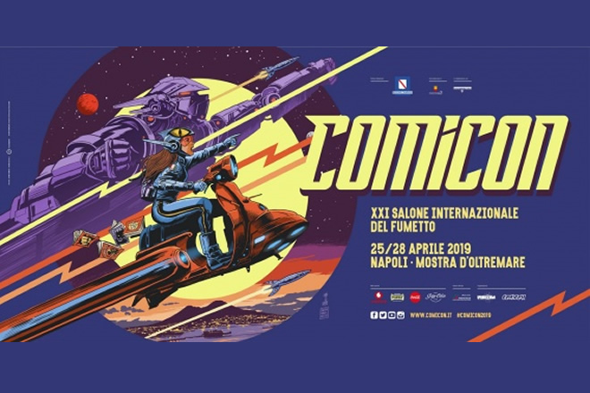 Comicon 2019 - Il manifesto di Francesco Francavilla