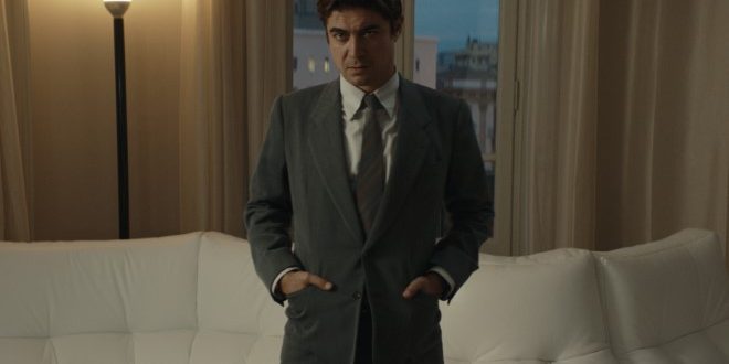 Riccardo Scamarcio in una scena di Lo Spietato. Foto caricata da Andrea Miner in courtesy of Netflix