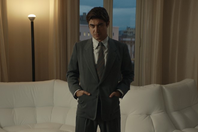 Riccardo Scamarcio in una scena di Lo Spietato. Foto caricata da Andrea Miner in courtesy of Netflix